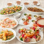 ウメ子の人気メニューが堪能できる『チーズフォンデュコース』