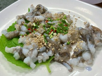 サンナクチ ~手長ダコの踊り食い~