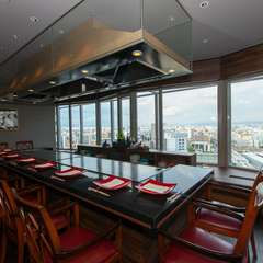 がんばったご褒美に贅沢ランチ。カウンターで味わう鉄板焼き