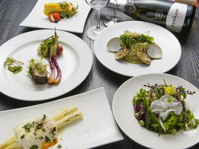 旬の食材にこだわっている