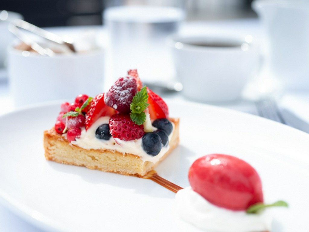 季節のタルト～ジェラート添え～