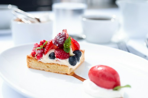 季節のタルト～ジェラート添え～