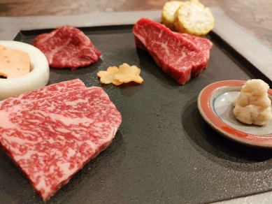 ◆肉の極 本日の厚切熟成3種