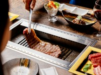 和牛焼肉コース 「味覚（みかく）」は
和牛一頭から14種類の
部位が味わえるコースとなっています。