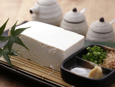 自家製のこだわり「ざる豆腐」