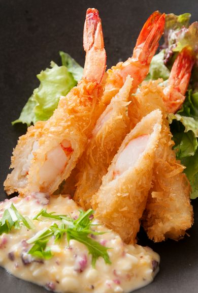 【オススメ!!】海老の変わり揚げ   〜和風タルタルソース〜