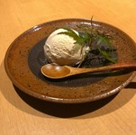 高知の伝統茶「碁石茶」を使用した和のアイスクリーム