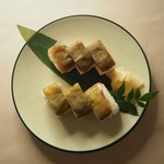 ※あえてサバではなく本日の鮮魚二種で
(1,100円～)