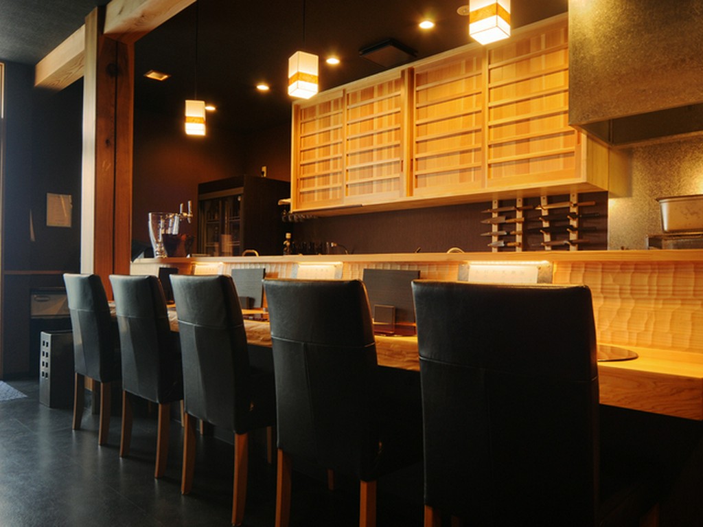 1Fカウンター席