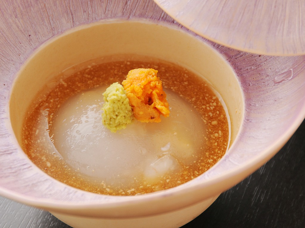 くずまんじゅうの利休あん