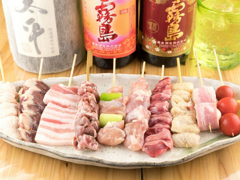 串盛り　10本　タレ