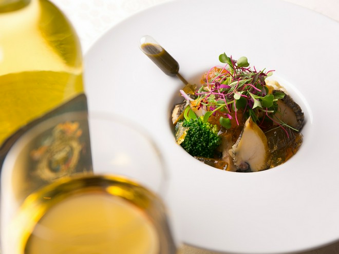 ワインにこだわっている