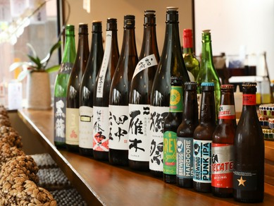 ビール好きにはたまらない、外国産ビールやIPAも愉しめる品揃え