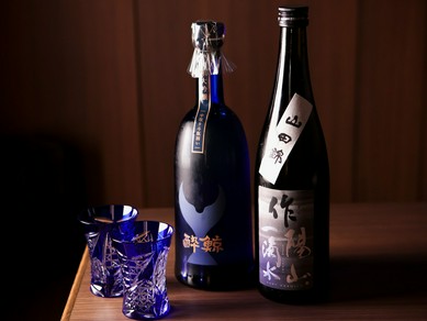 とっておきのひと時をゆったりと過ごしたくなる豊富な日本酒