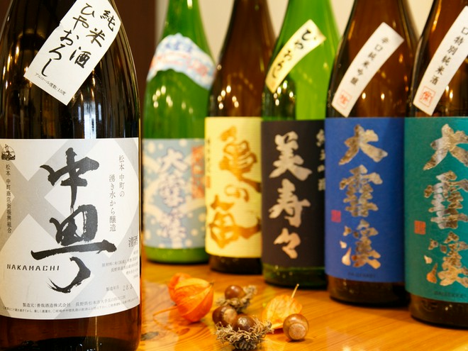 日本酒にこだわっている