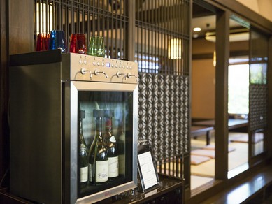 鰻や季節のお皿の味を引き立てる、選び抜かれたお飲み物