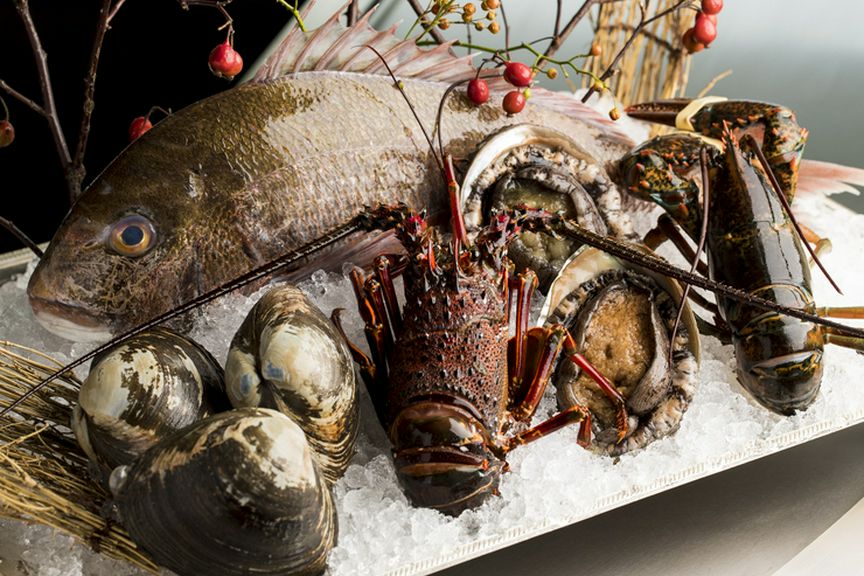 厳選された魚介類をご用意