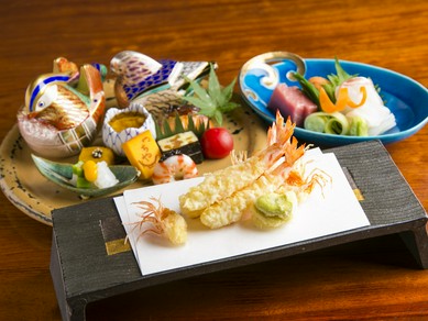 日本料理と天婦羅のいいとこどり『コースのメイン料理』