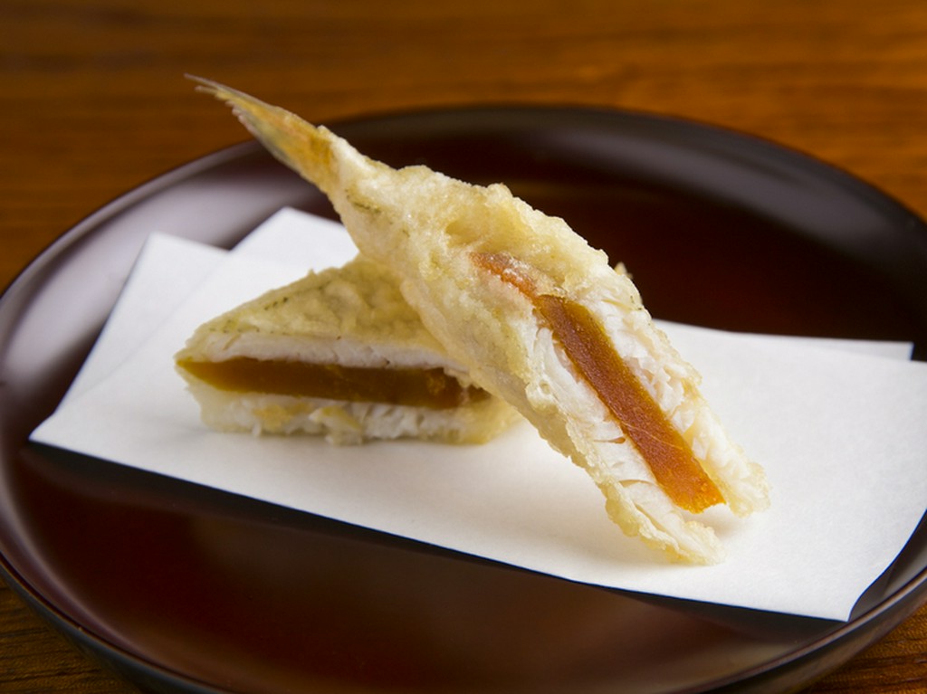 キスカラスミの天婦羅