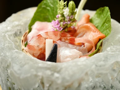 季節ごとの新鮮な味わいをそのままに『向付』