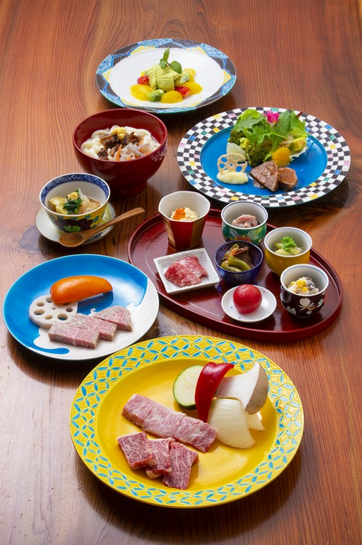 完熟近江牛　炭火焼懐石