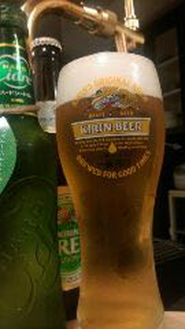 ビールにこだわっている