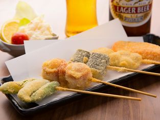 꼬치튀김 요리 이로하