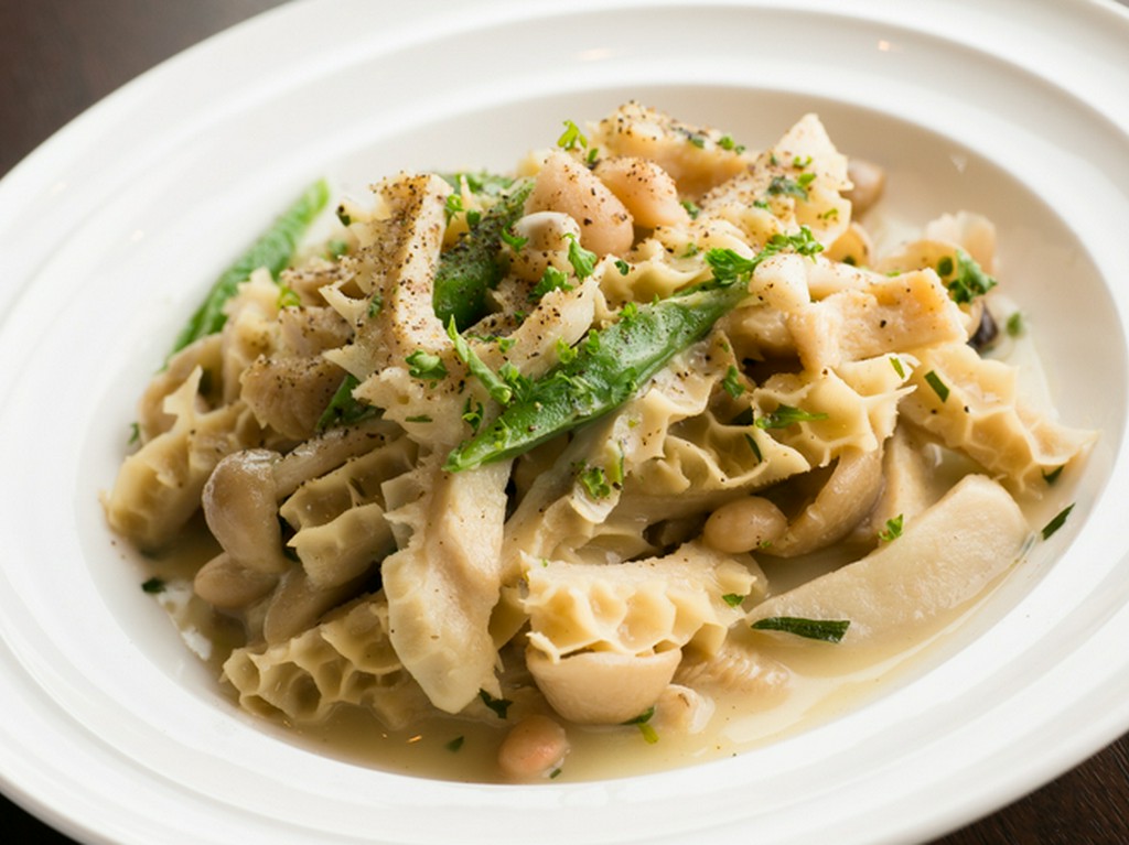 奥深さのある味わいの『トリッパと白いんげん豆の煮込み』