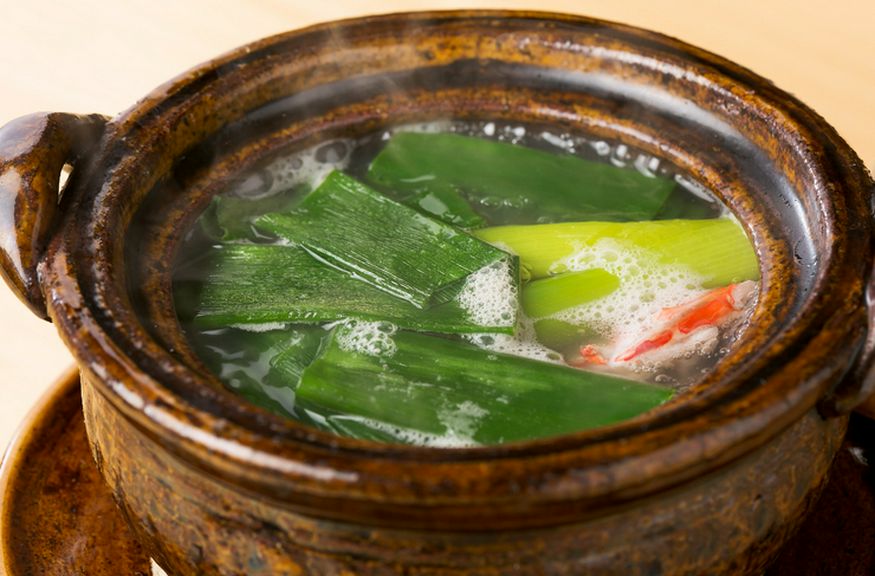 年間を通して、いつでも食べられる『金目の小鍋仕立て』