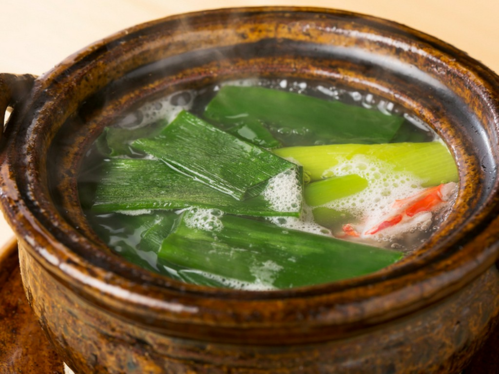 年間を通して、いつでも食べられる『金目の小鍋仕立て』