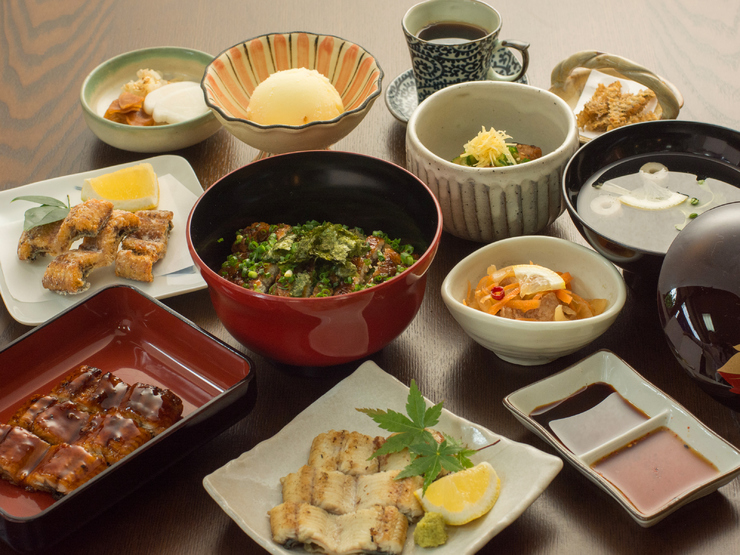 Eel Kaiseki (reservation required)