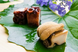 旬を堪能。博多の「タコ」、玄海の「アワビ」、唐津の「ウニ」