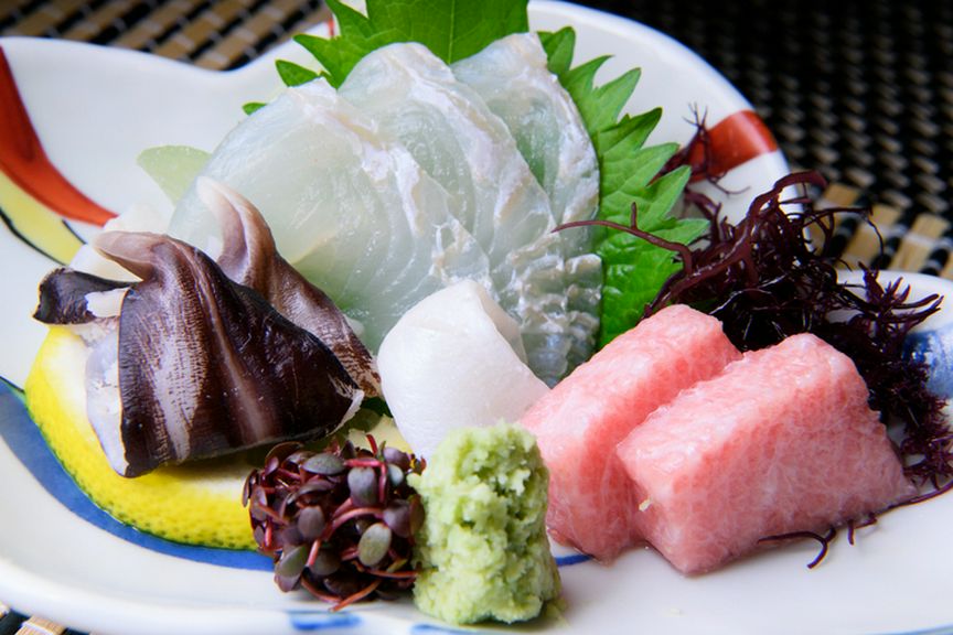 旬の食材を使用。食材の新鮮さを実感できる『造り』