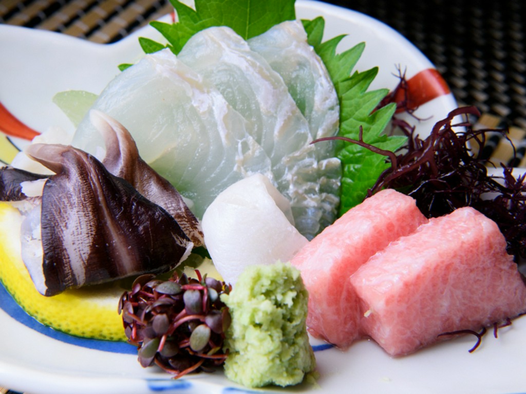 旬の食材を使用。食材の新鮮さを実感できる『造り』