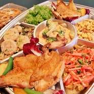 ★12/23～25限定！クリスマスオードブル、ご予約受け付け中！お家で本格オードブル！

※受け取り限定／要予約
なんと豪華ローストチキン１羽分つき！！
3～4名様向けのボリュームのある豪華内容です♪お家でのクリスマスも豪華に演出致します。
お気軽にお問い合わせください♪