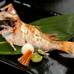 しっとりとした上質な白身を満喫『のどぐろ塩焼　片身』