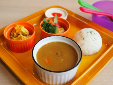 キッズスペース、授乳室、おむつ替え台完備！