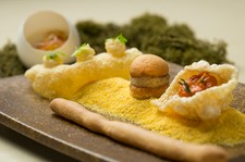 季節の食材を中心に、その日、その時の感覚でコース料理をご用意しておりますので、
下記内容は一例です。