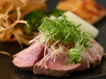 河内鴨　ロース和風ステーキ