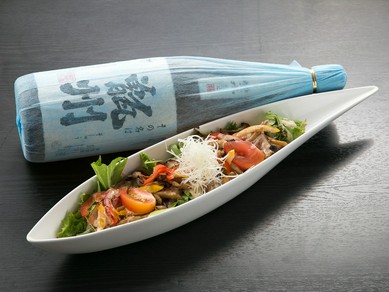 シェフ自らがチョイスした、料理に合うお酒が楽しめる