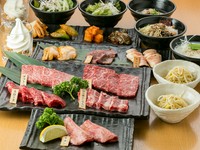 “生のA5”のすべてを味わえる『永秀スタンダードコース（飲み放題つき）』