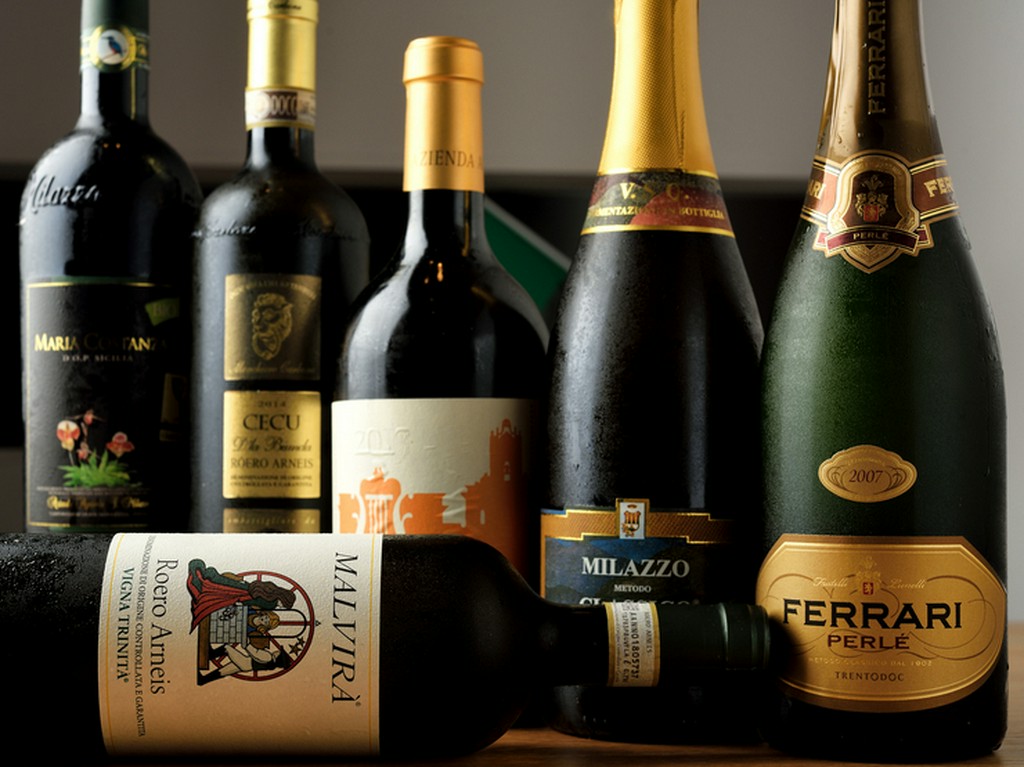 本場イタリアの州ごとのワイン。グラスワインはワンコインから！