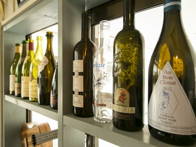 ワインは全てイタリア産。料理に合う1本がきっと見つかる