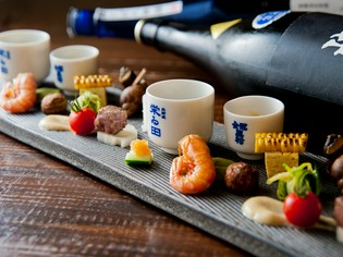 まずは皆さんに味わっていただきたい『前菜の盛り合せ』
