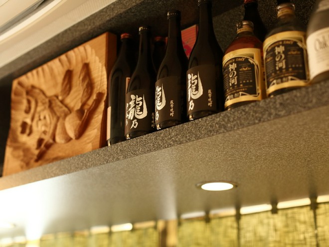 焼酎にこだわっている