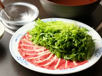 馬肉ダシの旨みたっぷり！　『馬はりはり鍋』