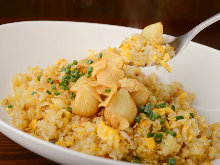 『超ガーリックライス』はニンニク好きなら外せない一品