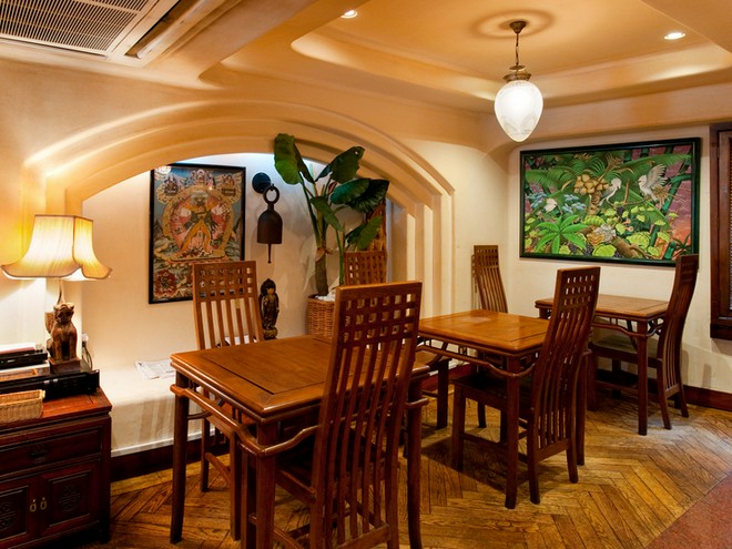 食器・内装にこだわっている