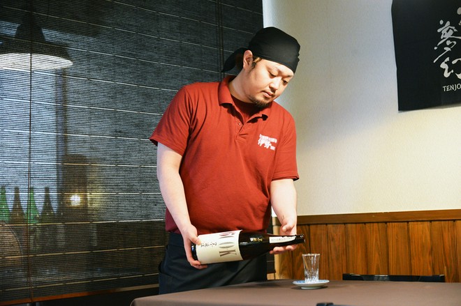 日本酒にこだわっている