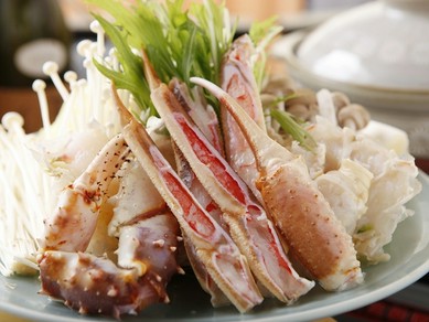 蟹しゃぶ・蟹鍋など蟹づくしの鍋料理